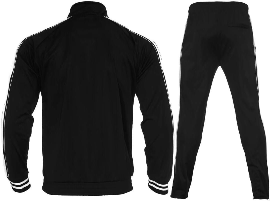 Mens Sweatsuits 2 Piece Tracksuit Sets Casual Jogging Sweat Suits - Image 2