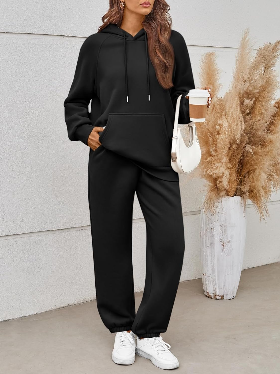 Sweatsuits Women 2 Piece Outfits Lounge Two Piece Sets Sweatshirts Sweatpants Hoodies Tracksuits with Pockets - Image 2