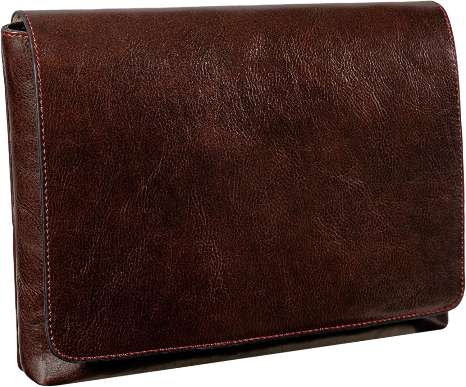 Leather Messenger Bag for Men - Crossbody Bag - Full Grain Leather - Tablet Sized Shoulder Bag